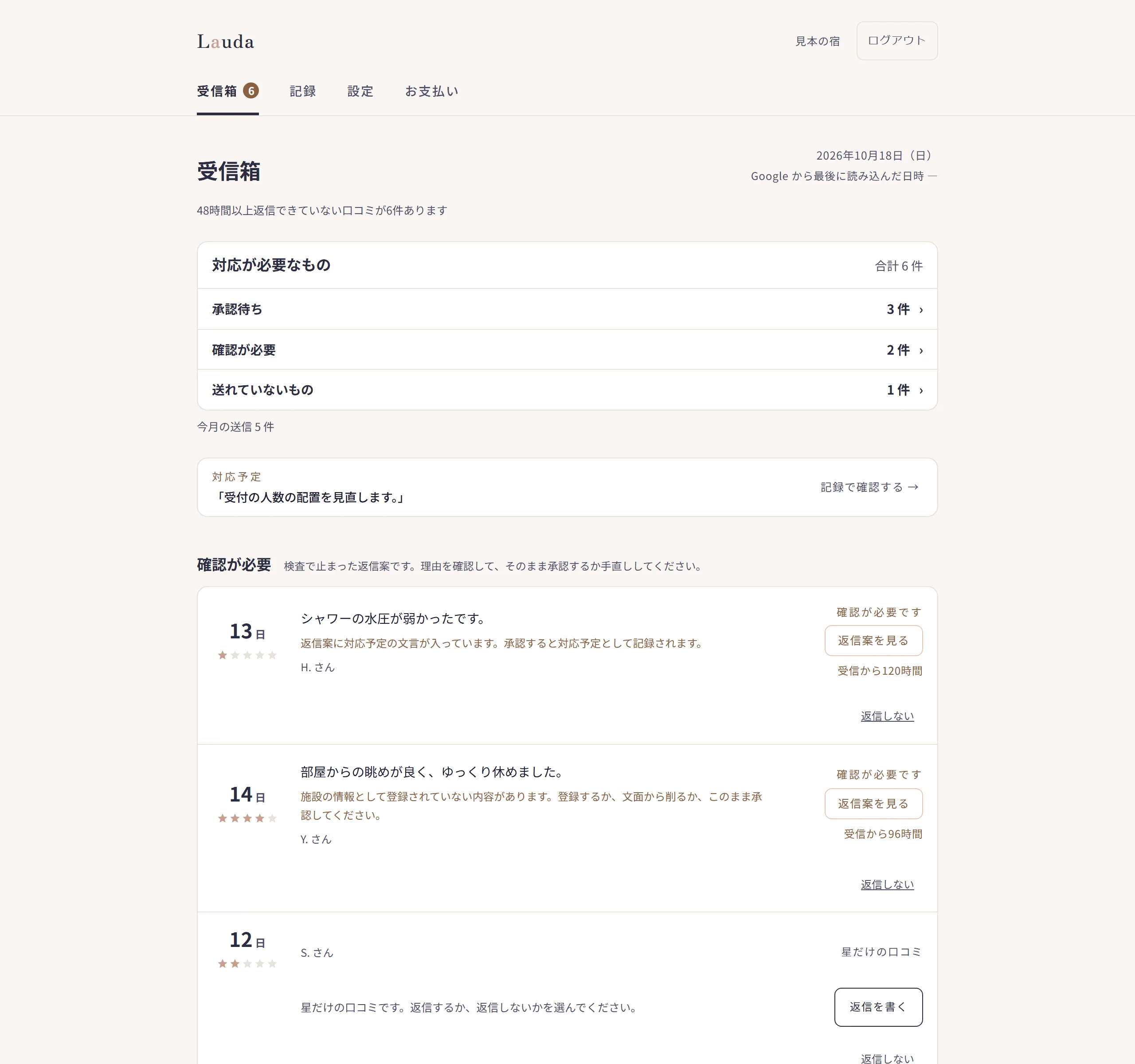 受信箱